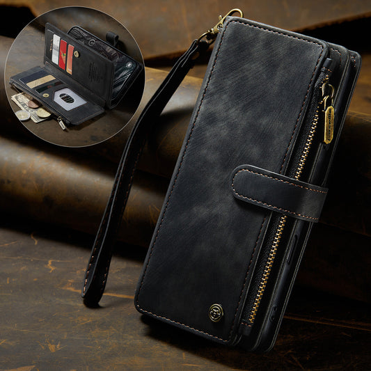 3-in-1 Shockproof Retro Leather Wallet Phone Case for Pixel 9 Pro XL